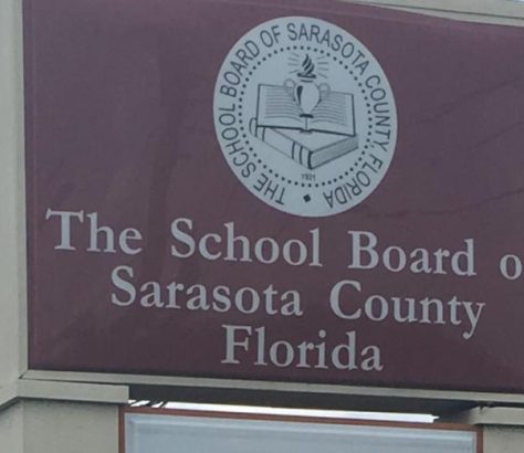Sarasota School Board sign
