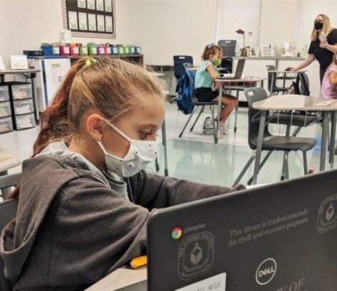 Palm Beach County students returned to in-person classes Sept. 21, 2020, including at the new Verde K-8 in Boca Raton. (Palm Beach County School District/Palm Beach County School District)