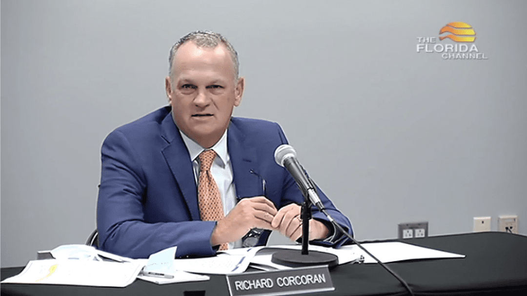 Florida Education Commissioner Richard Corcoran